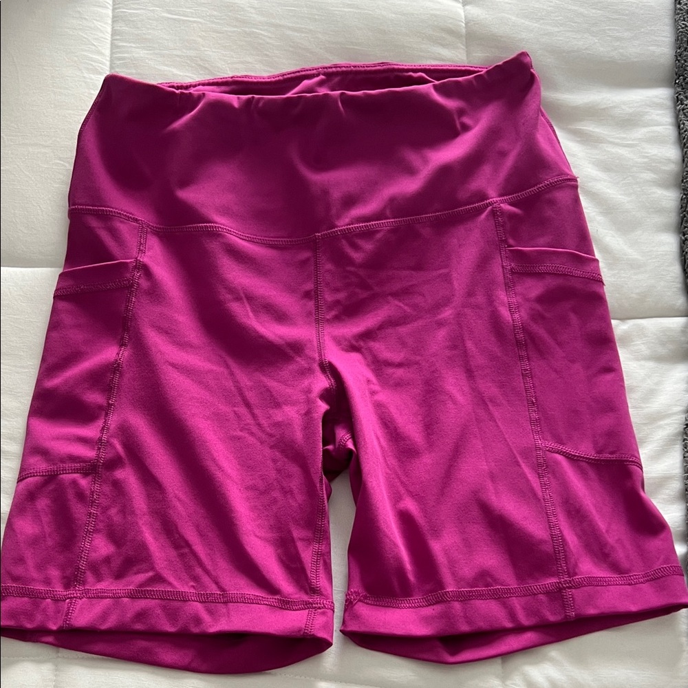 Women's Pink Athletic Shorts